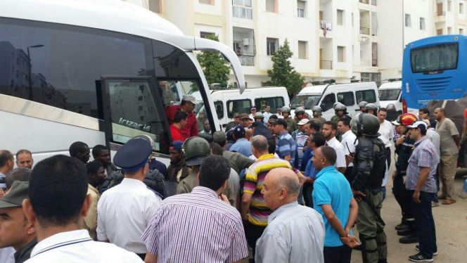 إجلاء أفارقة من طنجة إجلاء أفارقة من طنجة