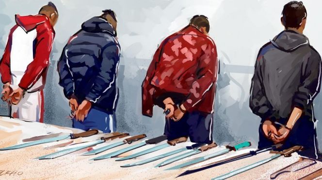 إيقاف عصابة مسلحة إيقاف عصابة مسلحة