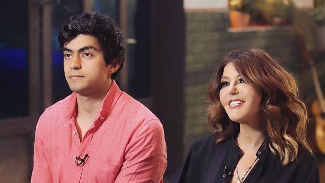سميرة سعيد وابنها سميرة سعيد وابنها