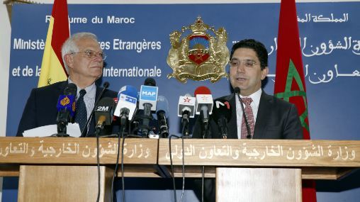 بوريطة ونظيره الإسباني بوريطة ونظيره الإسباني