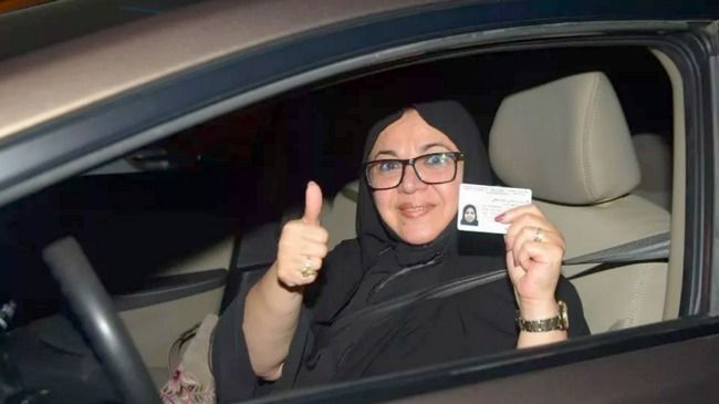 سائقة سعودية سائقة سعودية