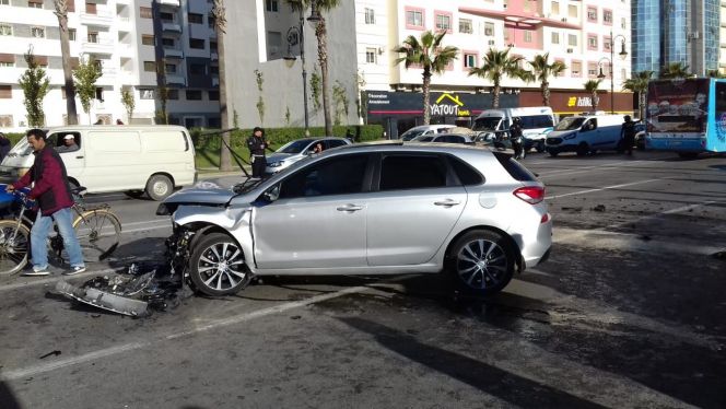 حادثة سير بطنجة 2 حادثة سير بطنجة 2