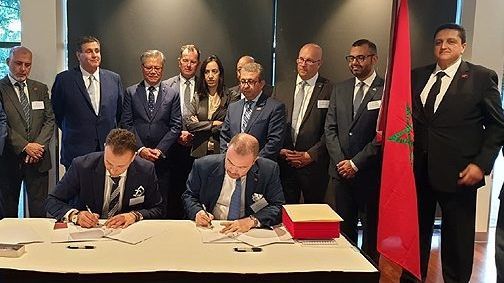 الوفد المغربي باستراليا الوفد المغربي باستراليا
