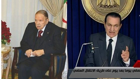 بوتفليقة وحسني مبارك بوتفليقة وحسني مبارك