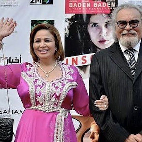 إلهام شاهين ومحمد مفتاح إلهام شاهين ومحمد مفتاح