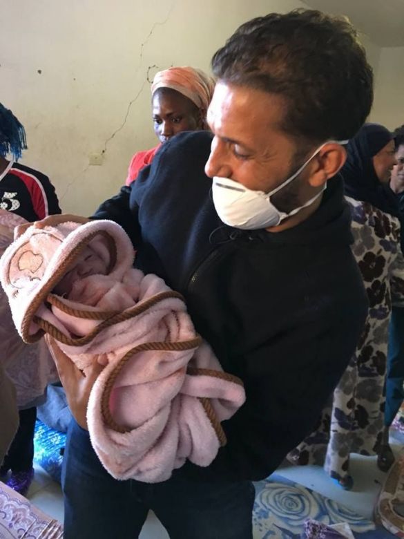 مغربية تلد بليبيا 2 مغربية تلد بليبيا 2