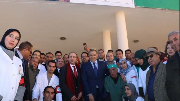 الدكالي يدشن مصلحة نفسية بمستشفى خنيفرة 2 الدكالي يدشن مصلحة نفسية بمستشفى خنيفرة 2