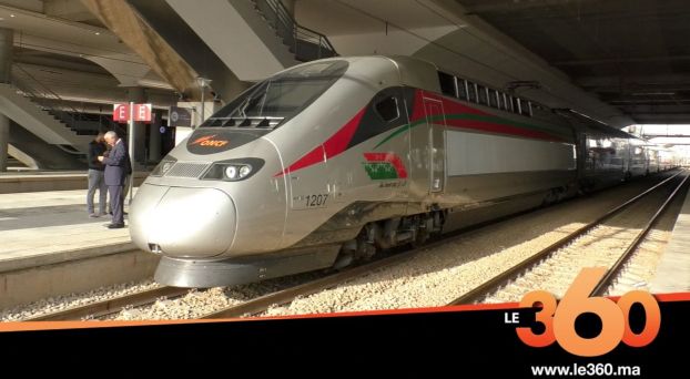 Cover_Vidéo:Le360.ma •Voici l’arrivée majestueuse du TGV à Rabat
