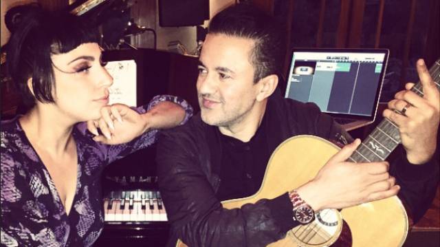 Lady Gaga et RedOne Lady Gaga et RedOne