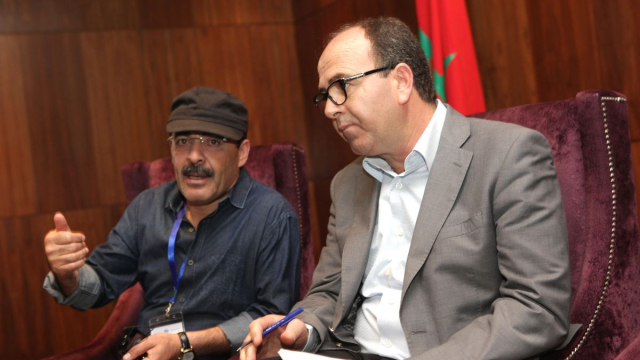 Ilyas El Omari et Hakim Benchemass Ilyas El Omari et Hakim Benchemass