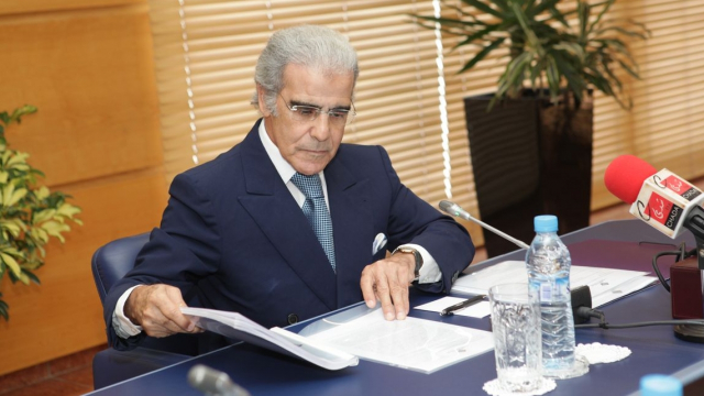 Abdellatif Jouahri, Gouverneur de Bank Al-Maghrib point de presse Rabat 22 sept 2015 Abdellatif Jouahri, Gouverneur de Bank Al-Maghrib point de presse Rabat 22 sept 2015