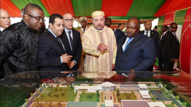 Mohammed VI roi Ali Bongo Libreville Mohammed VI roi Ali Bongo Libreville