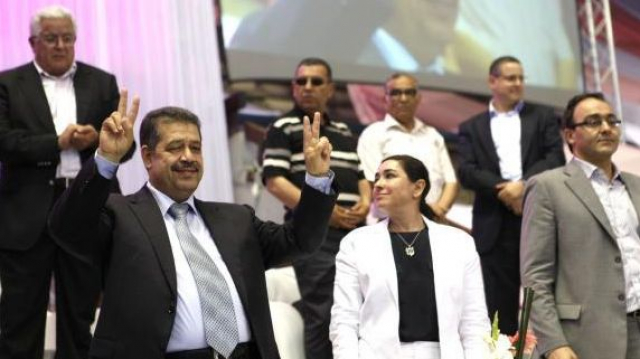 Hamid Chabat, Yasmina Baddou et Karim Ghellab Hamid Chabat, Yasmina Baddou et Karim Ghellab