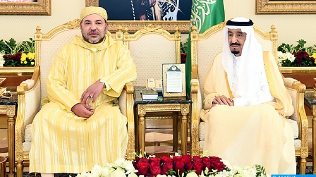 rois Mohammed VI et Salmane rois Mohammed VI et Salmane
