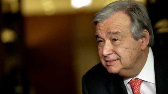 Portugais Antonio Guterres Portugais Antonio Guterres
