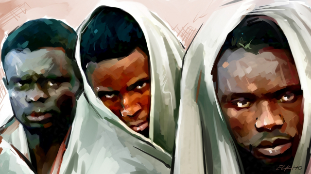 Immigration Subsahariens sauvetage dessin Immigration Subsahariens sauvetage dessin