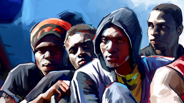 Immigration clandestine Subsahariens 3 dessin Immigration clandestine Subsahariens 3 dessin