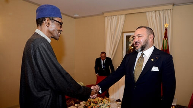 Mohammed VI et Buhari Mohammed VI et Buhari