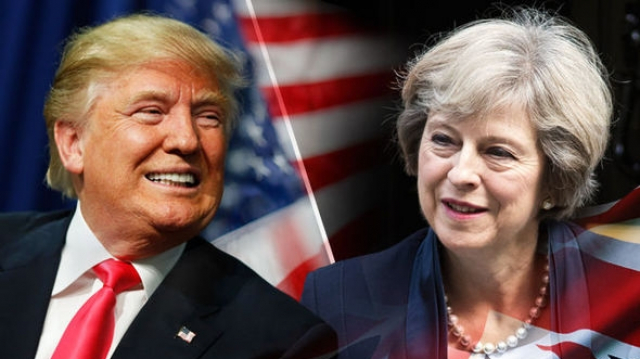 Donald Trump - Theresa May Donald Trump - Theresa May