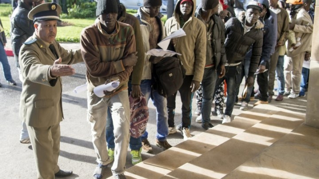 migrants subsahariens maroc frontière melillia clandestins migrants subsahariens maroc frontière melillia clandestins