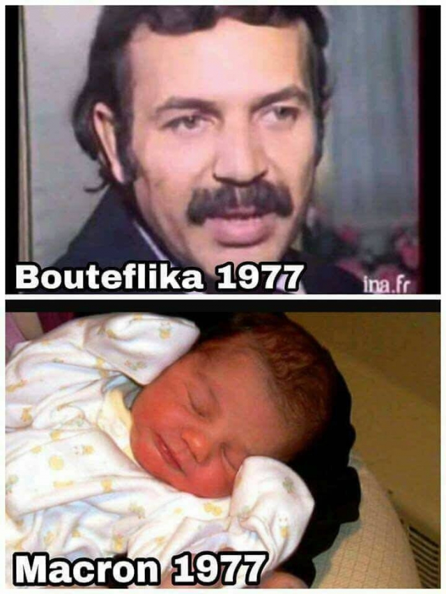 Bouteflika Macron Bouteflika Macron