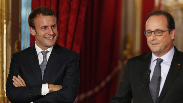 Emmanuel Macron et François Hollande Emmanuel Macron et François Hollande