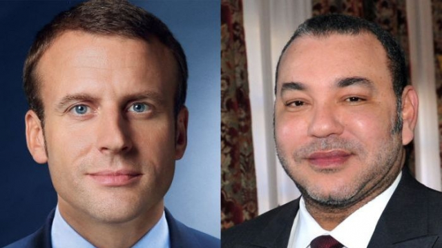 Mohamed VI-Emmanuel Macron Mohamed VI-Emmanuel Macron
