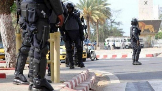 police sénégalaise police sénégalaise