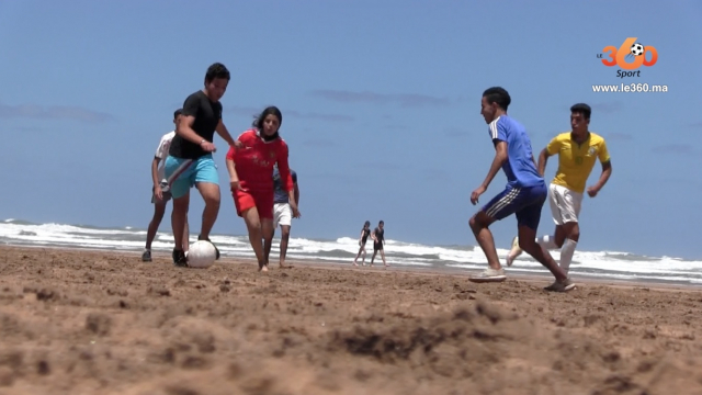 Football-plage-Ain-Diab Football-plage-Ain-Diab