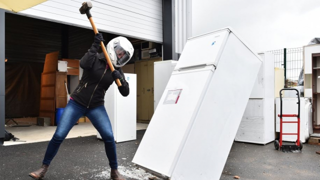 Fracasser un frigo Fracasser un frigo