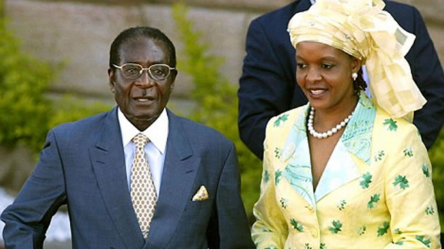 Mugabe et Grace Mugabe et Grace