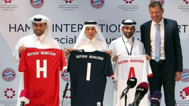 Le Bayern sponnorisé par Hamad International Airport Le Bayern sponnorisé par Hamad International Airport