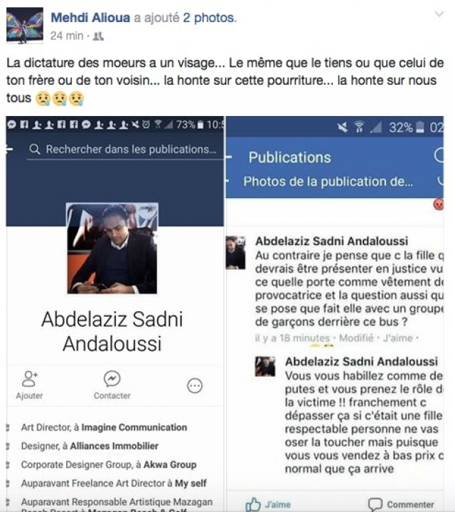 réaction Mehdi Alioua réaction Mehdi Alioua