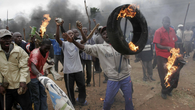 Kenya: au moins 9 personnes tuées suite aux violences post-électorales Kenya: au moins 9 personnes tuées suite aux violences post-électorales