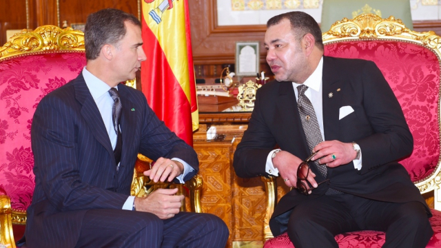 Le roi Mohammed VI avec le roi Felipe VI d'Espagne. Une amitié à toute épreuve. Le roi Mohammed VI avec le roi Felipe VI d'Espagne. Une amitié à toute épreuve.