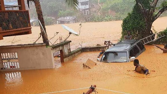 Sierra Leone-intempérie Sierra Leone-intempérie