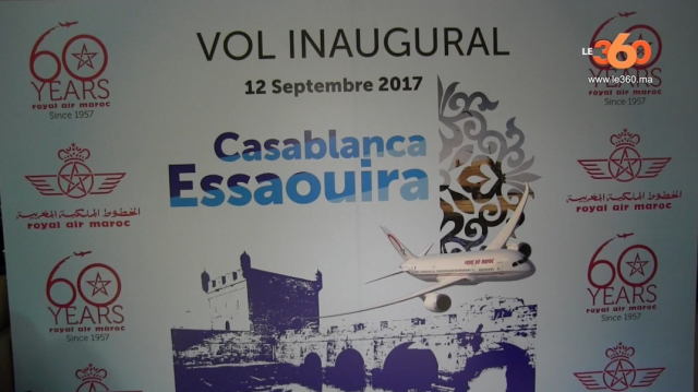 Cover: A bord du premier vol Casa-Essaouira de la RAM Cover: A bord du premier vol Casa-Essaouira de la RAM