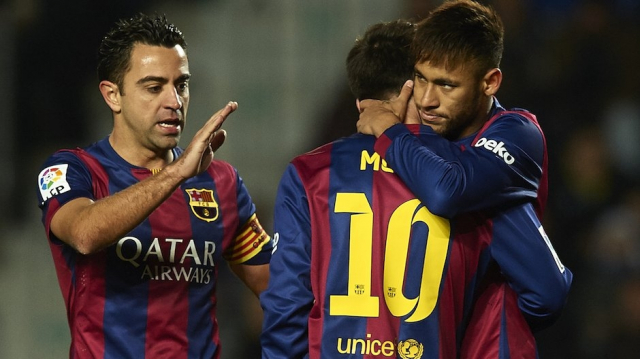neymar, Xavi, Messi neymar, Xavi, Messi
