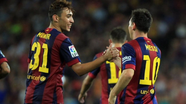 Munir et Messi Munir et Messi