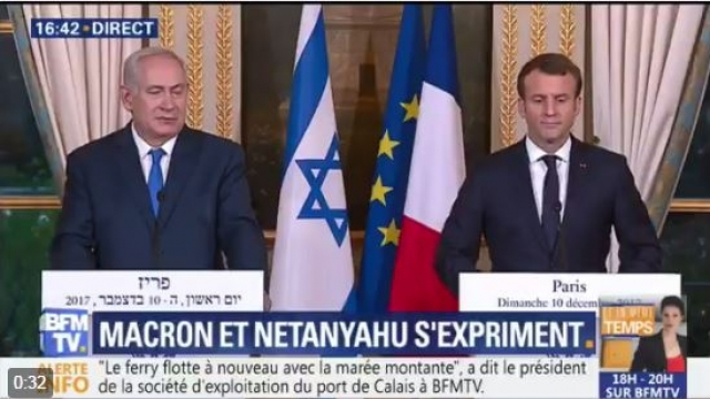 Macron et Netanyahu Macron et Netanyahu