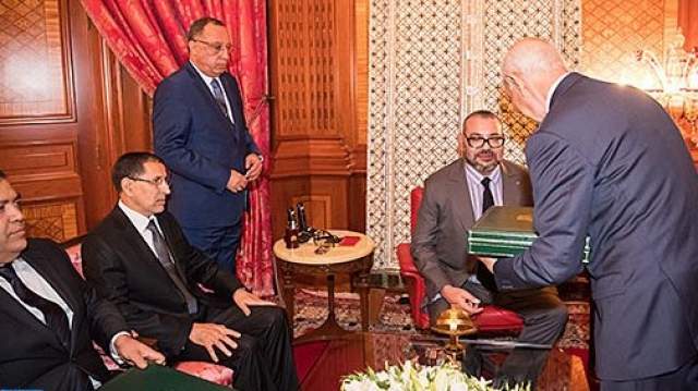 roi mohammed VI avec driss jettou roi mohammed VI avec driss jettou