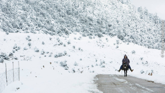 Morocco Khénifra Atlas Mountain Cold Morocco Khénifra Atlas Mountain Cold