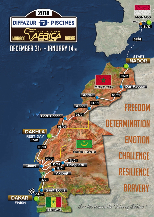 Carte Afri Race Carte Afri Race