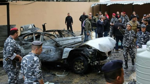 Voiture piégée Liban 2 Voiture piégée Liban 2