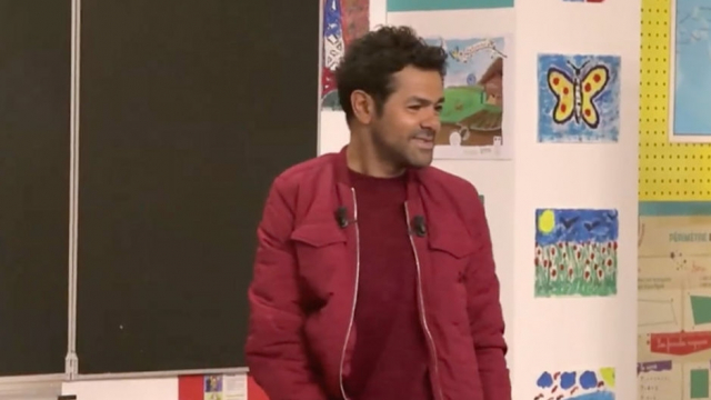 Jamel Debbouze dans l'émission "Au tableau!". Jamel Debbouze dans l'émission "Au tableau!".