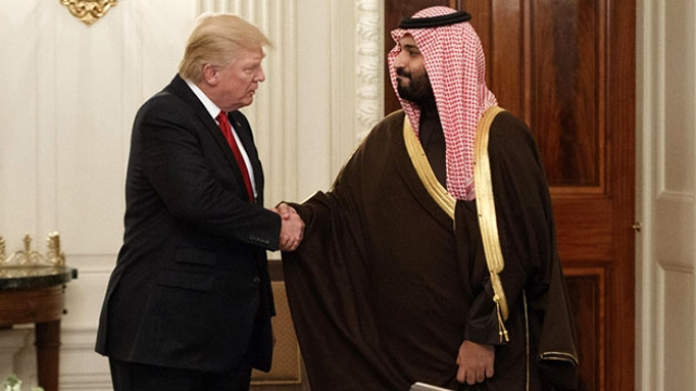 Mohammed ben Salmane chez Trump Mohammed ben Salmane chez Trump