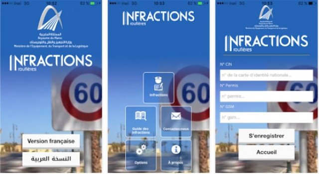 Infractions appli Infractions appli