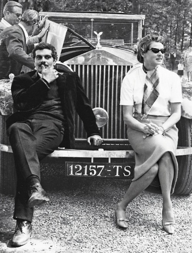 Omar Sharif Ingrid Bergman Omar Sharif Ingrid Bergman