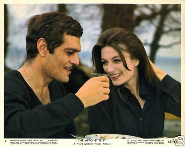 Omar Sharif et Anouk Aimé Omar Sharif et Anouk Aimé