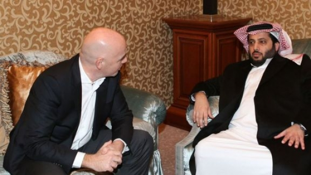 Infantino et Turki Al Sheikh Infantino et Turki Al Sheikh